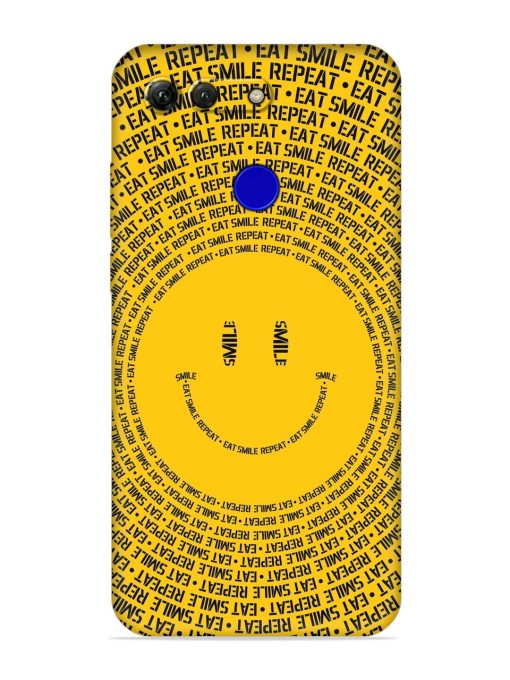 Smiley Embossed Soft Silicone Case for Honor View 20 Zapvi