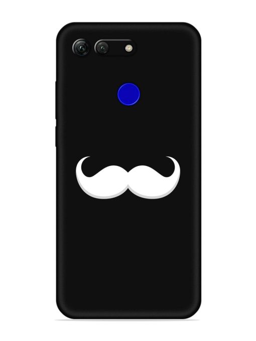 Mustache Vector Embossed Soft Silicone Case for Honor View 20 Zapvi