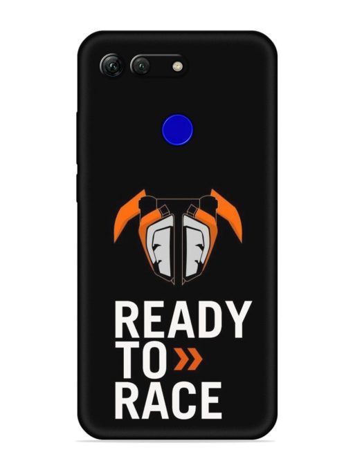 Ready To Race Embossed Soft Silicone Case for Honor View 20 Zapvi