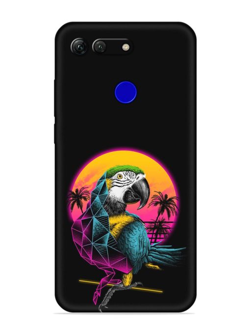 Rad Parrot Embossed Soft Silicone Case for Honor View 20 Zapvi