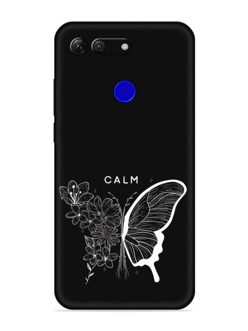 Calm Embossed Soft Silicone Case for Honor View 20 Zapvi