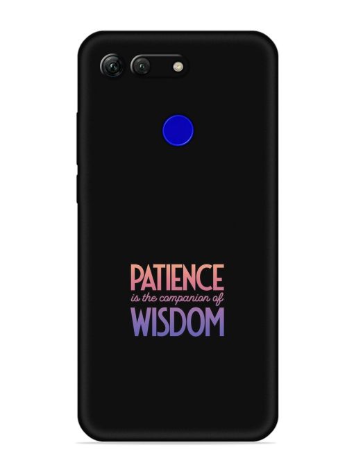 Patience Is The Embossed Soft Silicone Case for Honor View 20