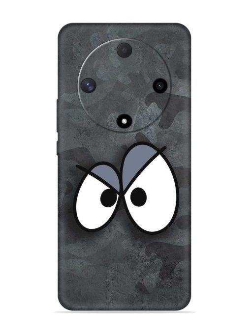 Big Eyes Night Mode Embossed Soft Silicone Case for Honor X9b (5G) Zapvi