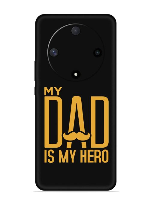 My Dad Is My Hero Embossed Soft Silicone Case for Honor X9b (5G) Zapvi