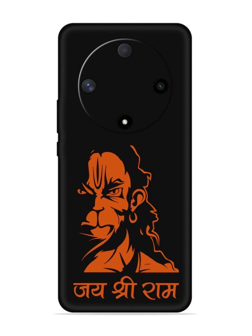 Angry Hanuman Embossed Soft Silicone Case for Honor X9b (5G) Zapvi