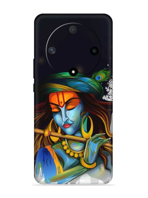 Krishna Art Embossed Soft Silicone Case for Honor X9b (5G) Zapvi