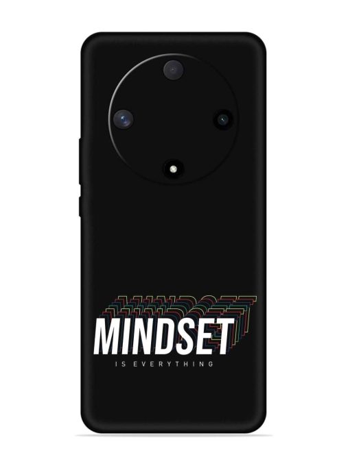 Mindset Everything Slogan Embossed Soft Silicone Case for Honor X9b (5G) Zapvi