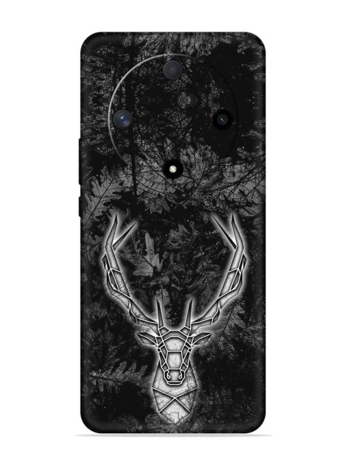 Ancient Deer Embossed Soft Silicone Case for Honor X9b (5G) Zapvi