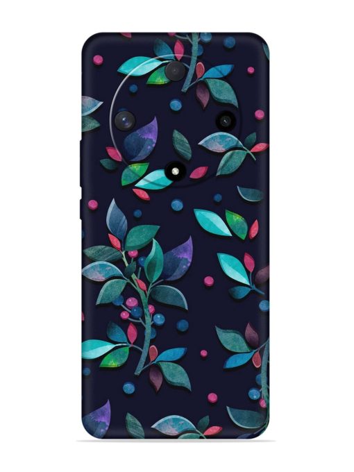 Decorative Watercolor Flower Embossed Soft Silicone Case for Honor X9b (5G) Zapvi