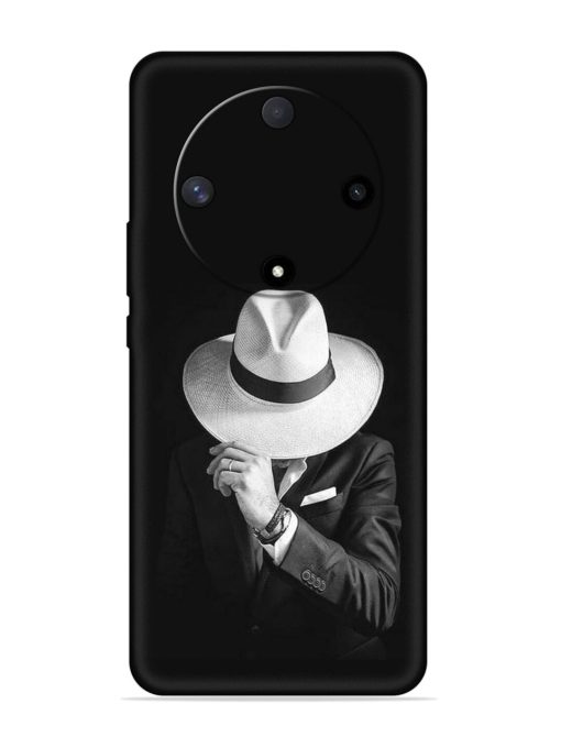 Men Under Hat Embossed Soft Silicone Case for Honor X9b (5G) Zapvi