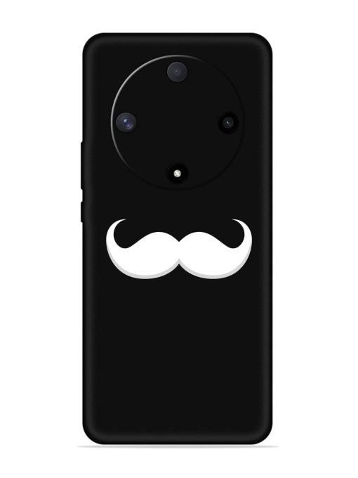 Mustache Vector Embossed Soft Silicone Case for Honor X9b (5G) Zapvi