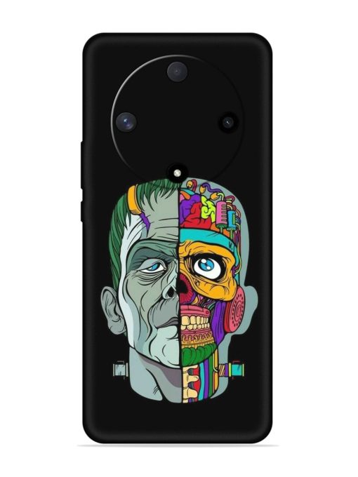 Men Vs Skull Embossed Soft Silicone Case for Honor X9b (5G) Zapvi