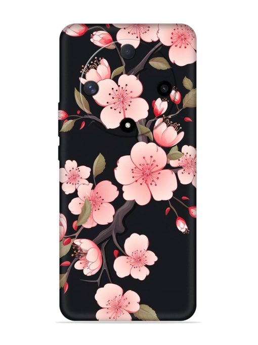 Cherry Blossom Embossed Soft Silicone Case for Honor X9b (5G) Zapvi