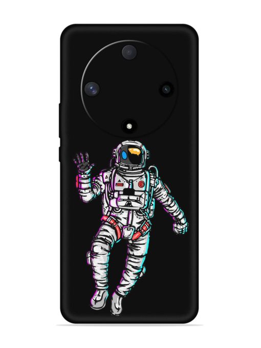 Spaceman Embossed Soft Silicone Case for Honor X9b (5G) Zapvi