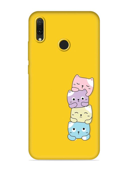 Cartoon Anime Embossed Soft Silicone Case for Honor Y9 (2019) Zapvi