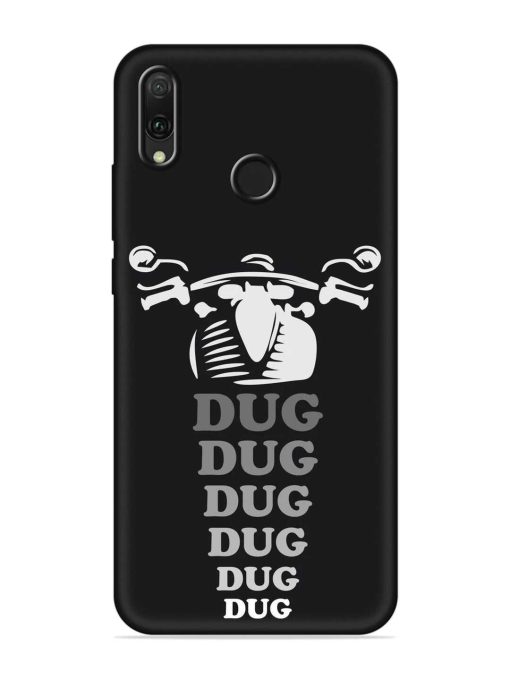 Dug Dug Dug Embossed Soft Silicone Case for Honor Y9 (2019) Zapvi