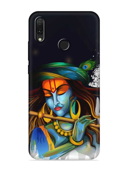 Krishna Art Embossed Soft Silicone Case for Honor Y9 (2019) Zapvi