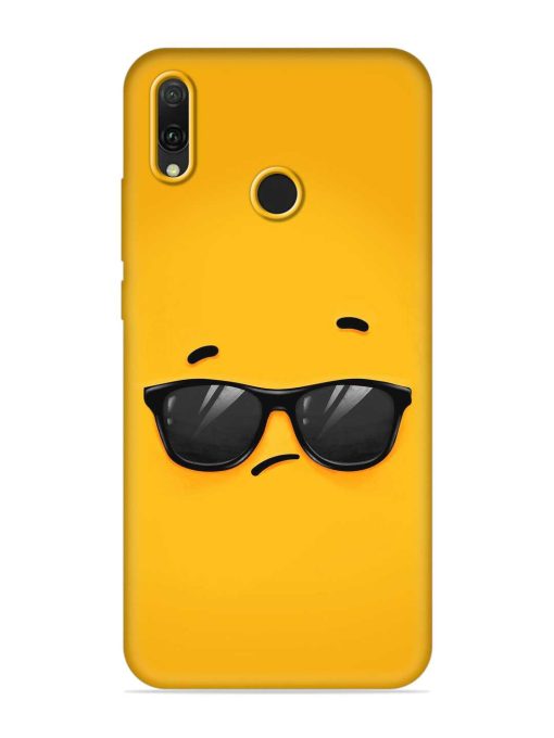 Attitude Glass Art Embossed Soft Silicone Case for Honor Y9 (2019)