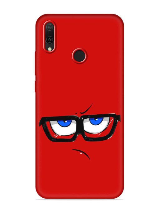 Rad Angry Face Embossed Soft Silicone Case for Honor Y9 (2019) Zapvi