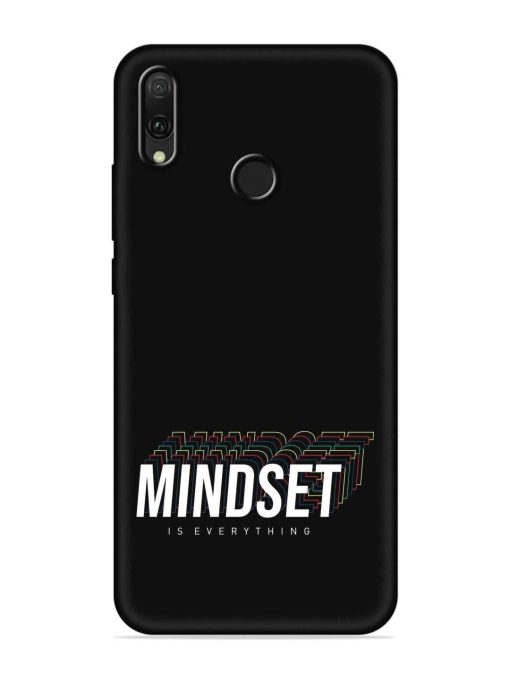 Mindset Everything Slogan Embossed Soft Silicone Case for Honor Y9 (2019)