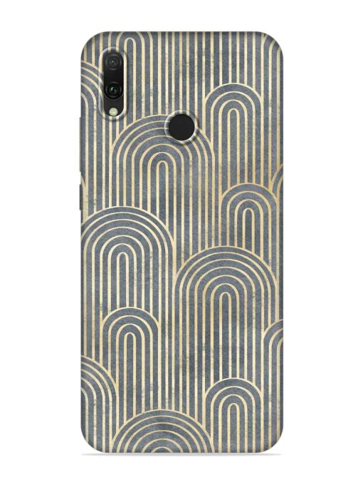 Art Deco Style Embossed Soft Silicone Case for Honor Y9 (2019) Zapvi