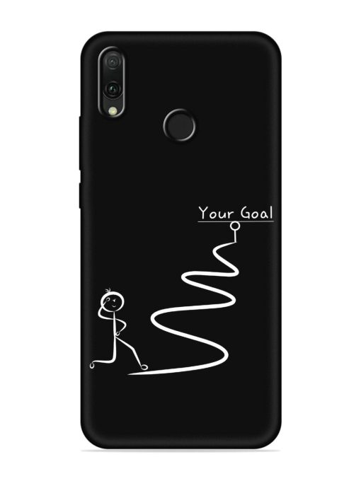 Your Goal Embossed Soft Silicone Case for Honor Y9 (2019) Zapvi