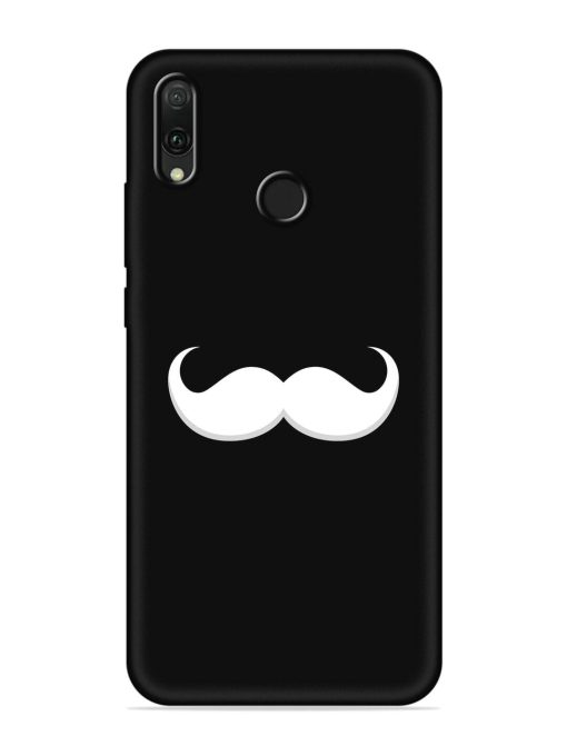 Mustache Vector Embossed Soft Silicone Case for Honor Y9 (2019) Zapvi