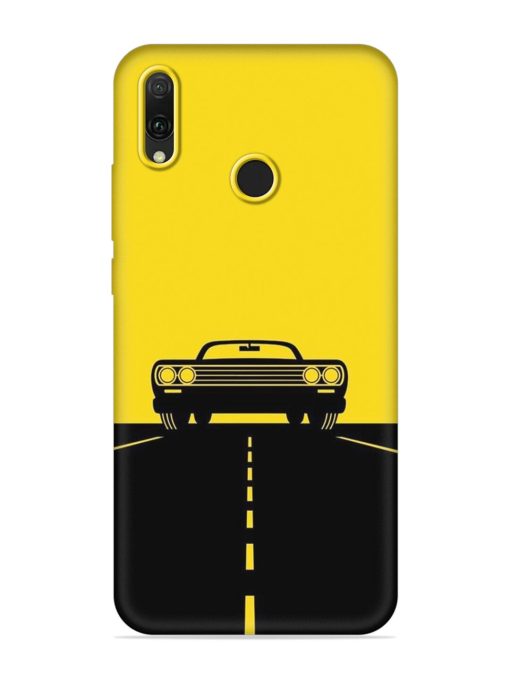 Classic Car Embossed Soft Silicone Case for Honor Y9 (2019) Zapvi