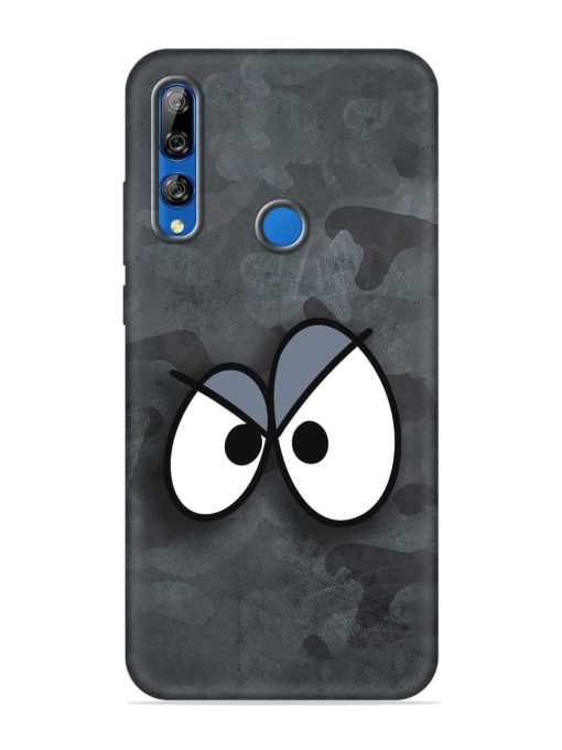 Big Eyes Night Mode Embossed Soft Silicone Case for Honor Y9 Prime Zapvi