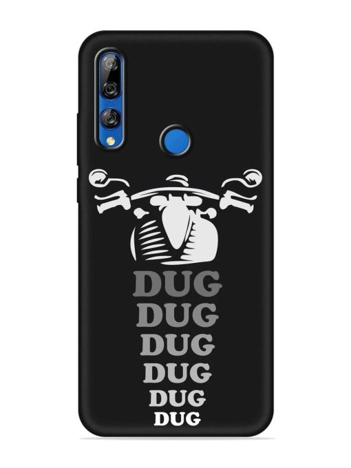 Dug Dug Dug Embossed Soft Silicone Case for Honor Y9 Prime Zapvi