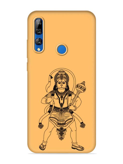 Indian God Hanuman Embossed Soft Silicone Case for Honor Y9 Prime Zapvi