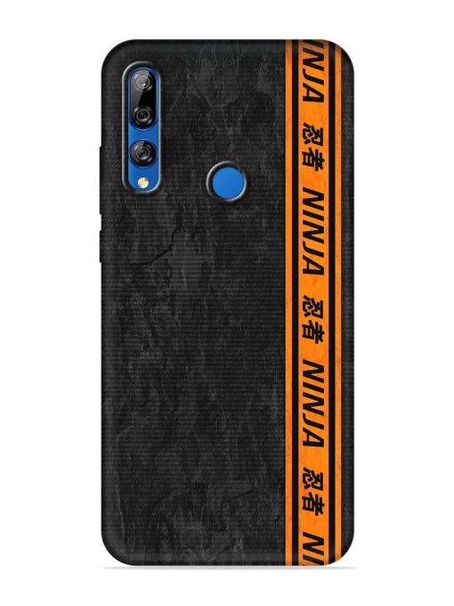 Ninja Srtips Embossed Soft Silicone Case for Honor Y9 Prime Zapvi