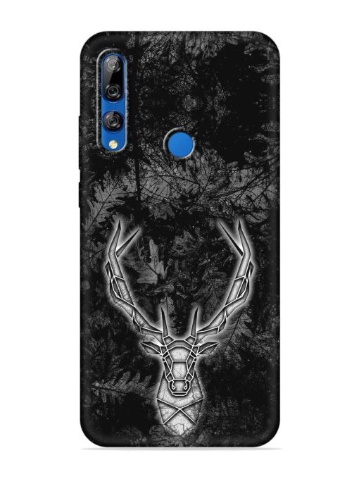 Ancient Deer Embossed Soft Silicone Case for Honor Y9 Prime Zapvi