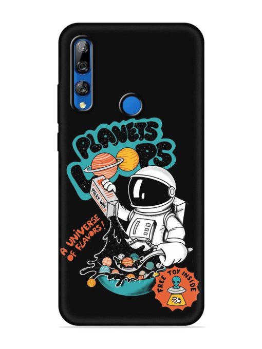 Planets Loop Embossed Soft Silicone Case for Honor Y9 Prime Zapvi