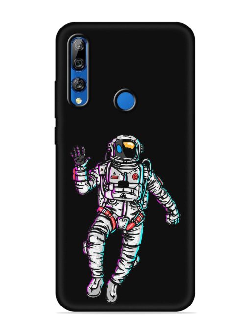 Spaceman Embossed Soft Silicone Case for Honor Y9 Prime Zapvi