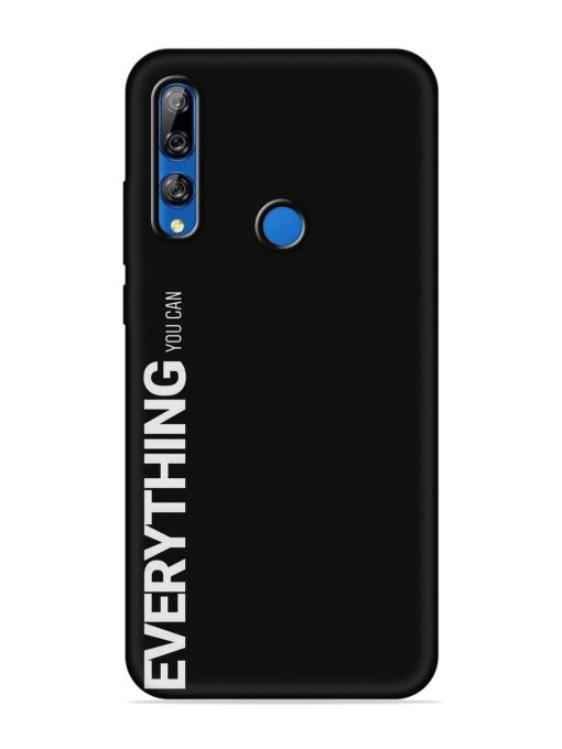 Everything You Can Embossed Soft Silicone Case for Honor Y9 Prime Zapvi