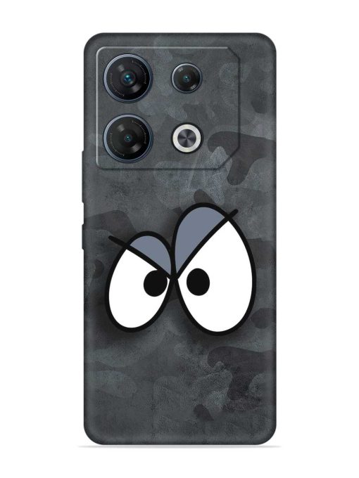 Big Eyes Night Mode Embossed Soft Silicone Case for Infinix Gt 10 Pro (5G) Zapvi