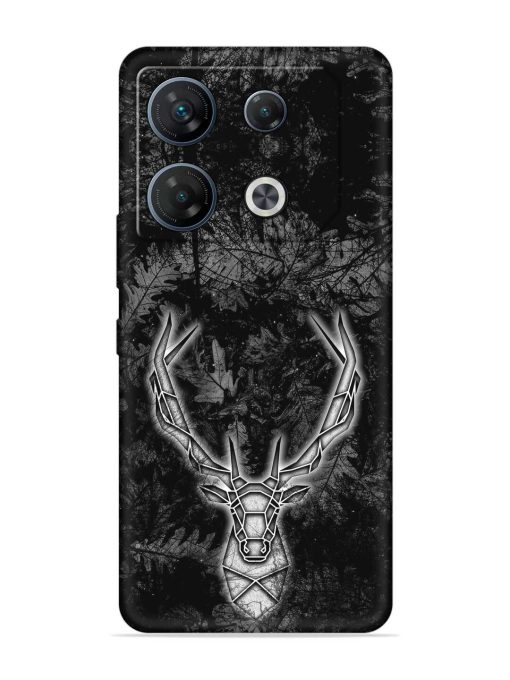 Ancient Deer Embossed Soft Silicone Case for Infinix Gt 10 Pro (5G) Zapvi