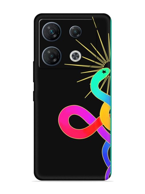 Art Geometric Abstraction Embossed Soft Silicone Case for Infinix Gt 10 Pro (5G) Zapvi