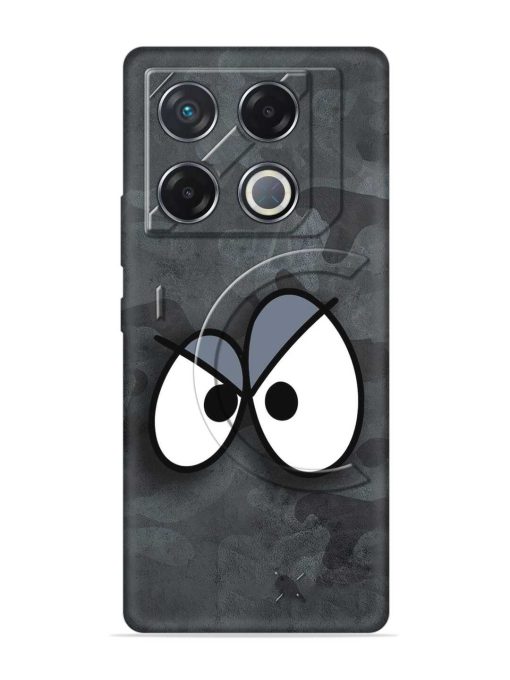 Big Eyes Night Mode Embossed Soft Silicone Case for Infinix Gt 20 Pro (5G) Zapvi