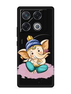 Bal Ganesh Vector Art Embossed Soft Silicone Case for Infinix Gt 20 Pro (5G)