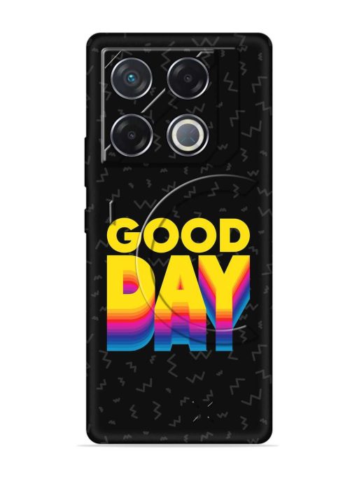 Good Day Embossed Soft Silicone Case for Infinix Gt 20 Pro (5G) Zapvi