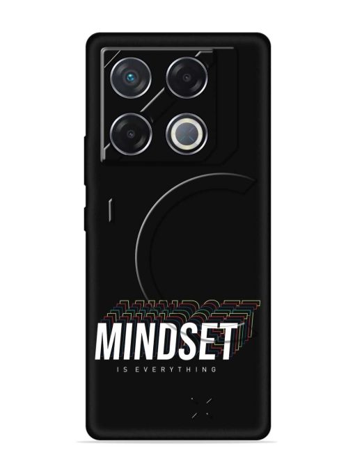 Mindset Everything Slogan Embossed Soft Silicone Case for Infinix Gt 20 Pro (5G)