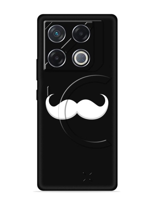 Mustache Vector Embossed Soft Silicone Case for Infinix Gt 20 Pro (5G) Zapvi