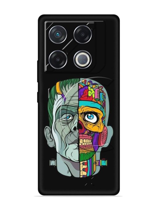 Men Vs Skull Embossed Soft Silicone Case for Infinix Gt 20 Pro (5G) Zapvi