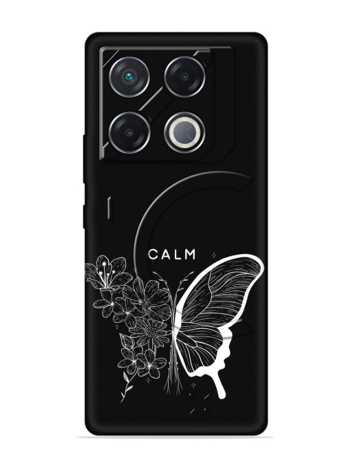 Calm Embossed Soft Silicone Case for Infinix Gt 20 Pro (5G) Zapvi