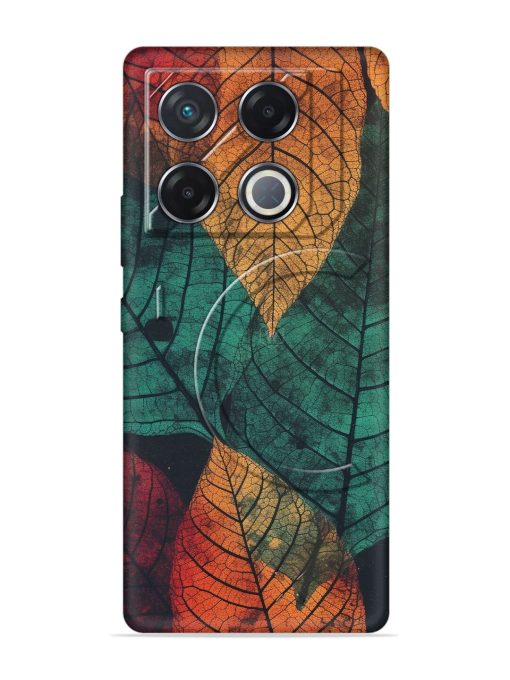 Leaves Artwork Embossed Soft Silicone Case for Infinix Gt 20 Pro (5G) Zapvi