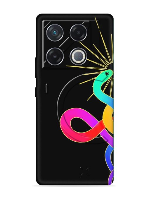 Art Geometric Abstraction Embossed Soft Silicone Case for Infinix Gt 20 Pro (5G) Zapvi