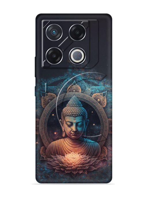 Gautam Buddha Embossed Soft Silicone Case for Infinix Gt 20 Pro (5G) Zapvi