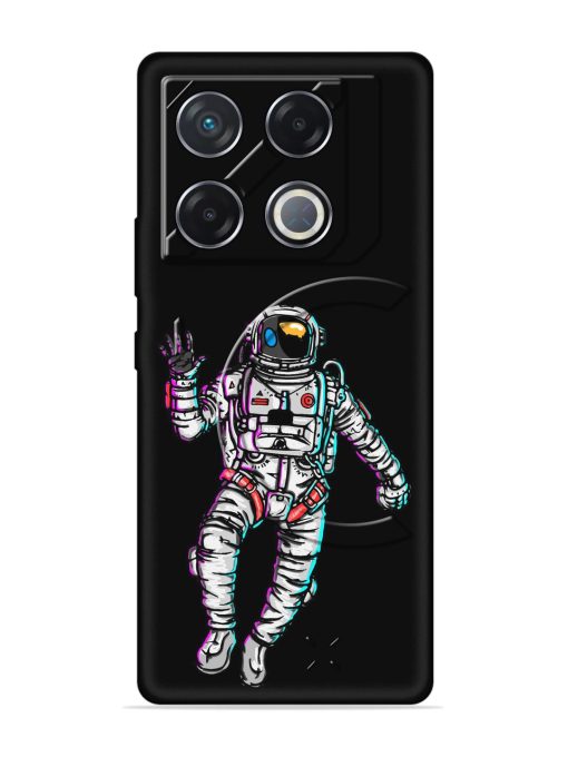 Spaceman Embossed Soft Silicone Case for Infinix Gt 20 Pro (5G) Zapvi